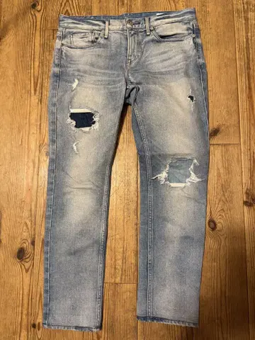 upper hights 185007 데미지 가공 데님