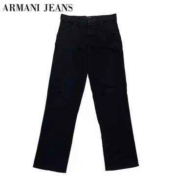 ARMANI JEANS / 아르마니 치노 팬츠 블랙 W88 m930