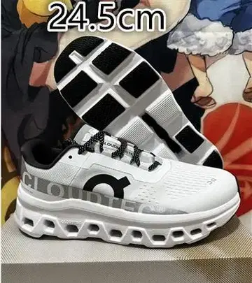 ON Cloudmonster 2 스니커즈 24.5cm 화이트