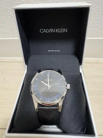 CALVIN KLEIN completion 손목시계 가죽