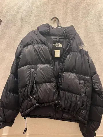 THE NORTH FACE 블랙 다운 자켓 눕시 M