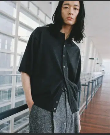 WYM T/C BASIC HALF SLEEVE KNIT SHIRT