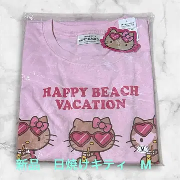 새상품 햇볕에 탄 키티 HAPPY BEACH VACATION M 사이즈