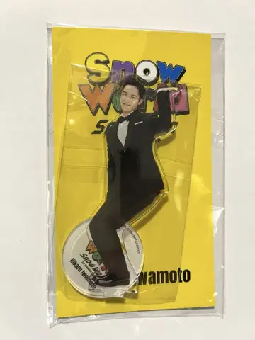이와모토 히카루 아크릴 스탠드 snowman snowworld