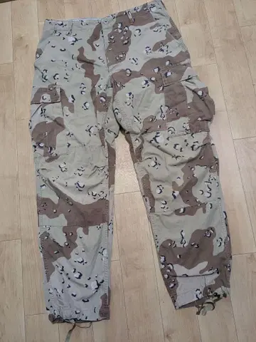 US ARMY 사막 초코칩 카모 BDU 카고 팬츠
