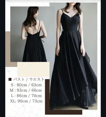 블랙 드레스 S 사이즈 촬영