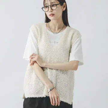 페더 터치 베스트 세트 티셔츠