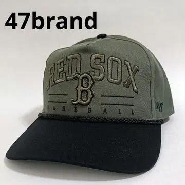[새상품 일본 미발매] 47 브랜드 MLB 레드삭스 투톤 캡