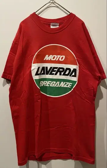 Laverda 레드 티셔츠 M 사이즈
