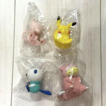 포켓몬 어깨 쿵 fig. 피카츄, 뮤, 미쥬마루, 야돈