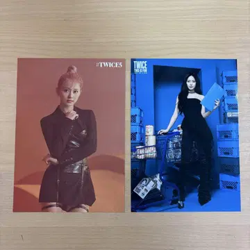 twice 쯔위 트레이딩 카드