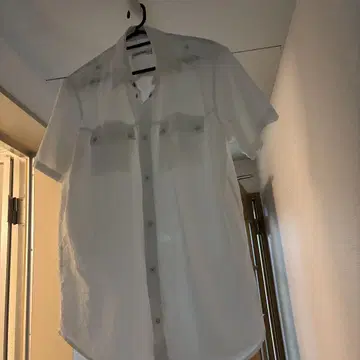 Calvin Klein 반팔 셔츠 S 화이트