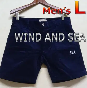 [익명 배송] WIND AND SEA 네이비 L 사이즈 숏팬츠