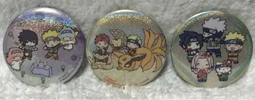 NARUTO 산리오 캔뱃지 3개 세트
