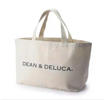 DEAN & DELUCA 빅 토트백 내추럴