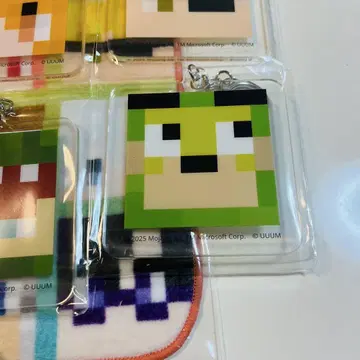 마메사마 Minecraft 아크릴 키링 4개 세트