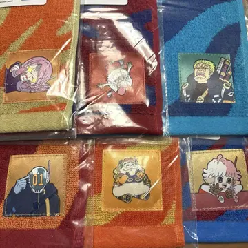 ONE PIECE 제일복권 미래섬 에그베드 자카드 타월 H상 6매