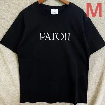 PATOU 파투 블랙 티셔츠 M 사이즈 N12