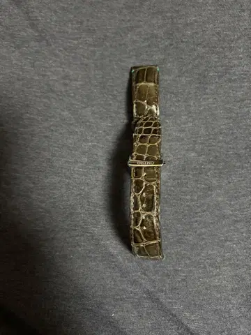 SEIKO 세이코 가죽 밴드 버클 20mm
