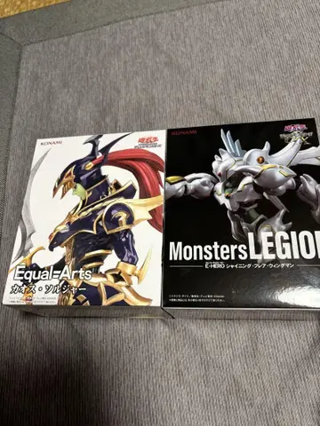 유희왕 Equal-Arts & MonstersLEGION 피규어 세트