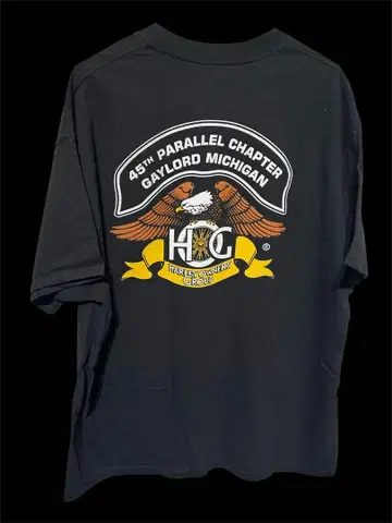 XL 사이즈 Harley-Davidson 티셔츠