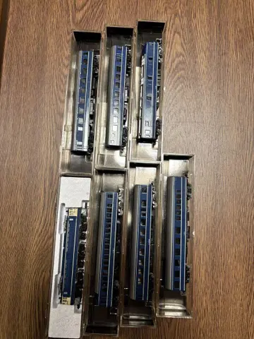 N게이지 EF65와 객차 6량 세트