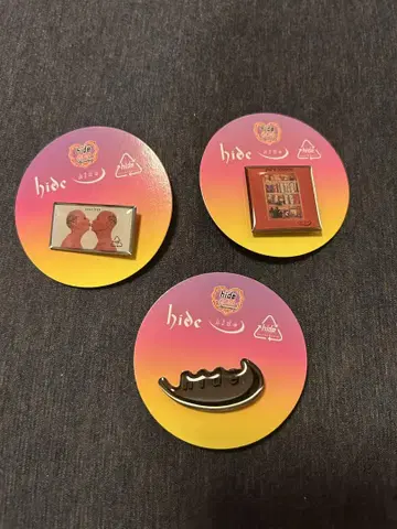 hide 핀즈 캡슐 60th 핀즈 캡슐 토이 3개 set