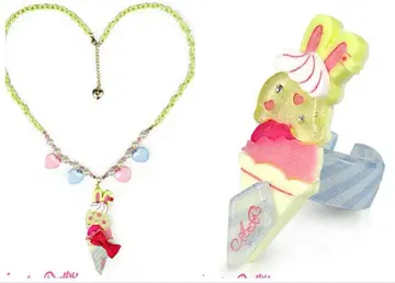 AngelicPretty Ice cream parlor 목걸이 & 반지