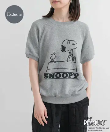 Sports Wear*DOORS PEANUTS 얇은 짜임 맨투맨 티셔츠