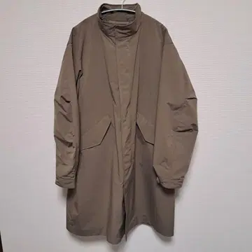 유니클로 UNIQLO 윈드프루프 2way 코트 베이지 M
