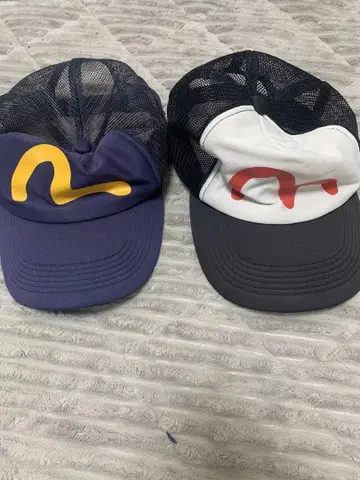 EVISU 캡 2개 세트