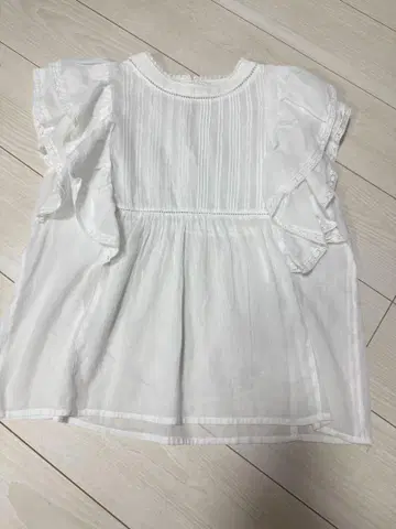 SLOBE IENA 라미 프릴 핀턱 블라우스