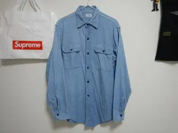 SEARS 샴브레이 셔츠 60S 워크 셔츠 BIG MAC USA