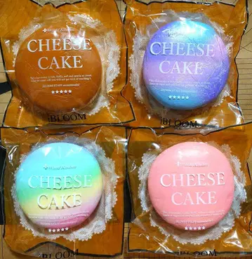 블룸 치즈 케이크 미니 스퀴즈 BLOOM 새상품 프라이즈 세트