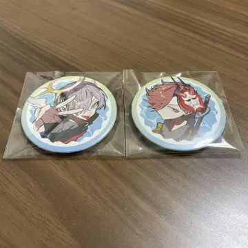 CRFES 2025 캔뱃지 (노멀) 다루마이즈갓, 아리사카 세트