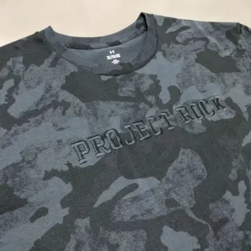 UA 프로젝트 락 카모 패턴 티셔츠 XL