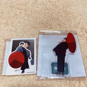 세가 럭키 쿠지 E상 미즈키 아크릴 스탠드 B F상 스티커