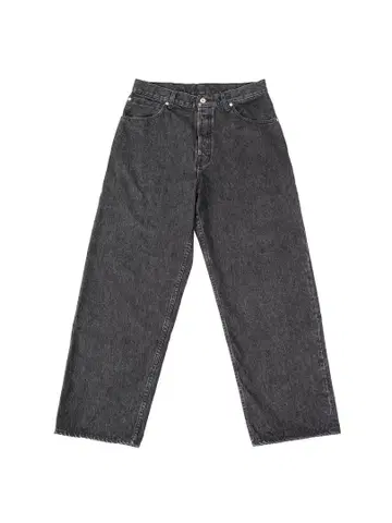 OVY Japan 블랙 배기 데님 팬츠 M