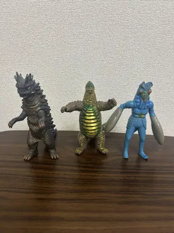 BANDAI 울트라 괴수 소프트 비닐 세트