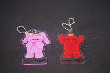 가챠 페스 한정 몰 뮤턴트 아크릴 키링 2개 세트