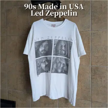 90s USA 제작 Led Zeppelin 레드 제플린 티셔츠 L