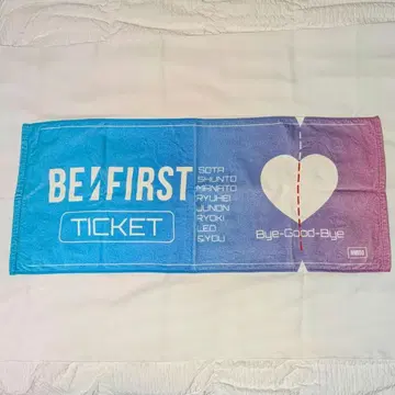 BE:FIRST Bye-Good-Bye 타월