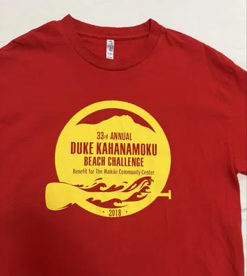 DUKE KAHANAMOKU 듀크 카하나모쿠 비치 챌린지 티셔츠