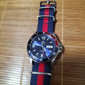 ORIENT MAKO2 오리엔트 마코2 손목시계 펩시 컬러 정크품
