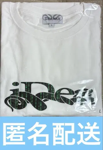 ideaswam 화이트 T셔츠 L 사이즈