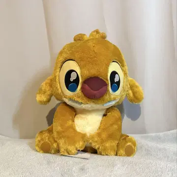 루벤 스티치 봉제 인형 옐로우 컬러