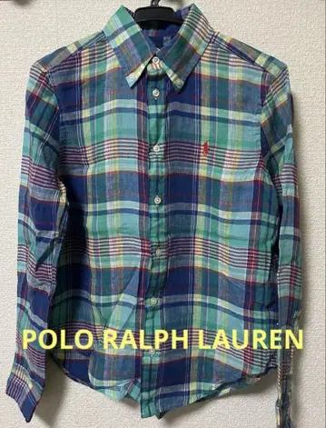 [ POLO RALPH LAUREN ] 마드라스 체크 린넨 셔츠