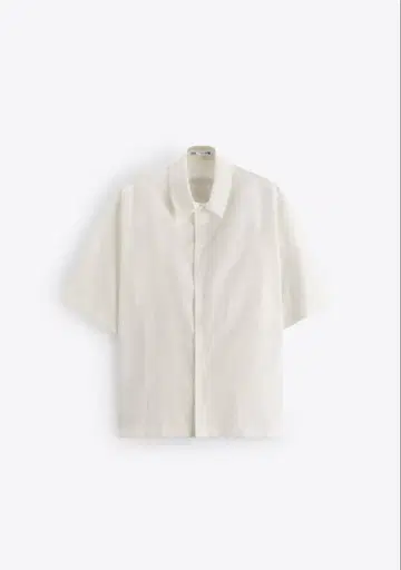ZARA 리프 자카드 셔츠 L 사이즈