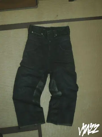 Mazz double waist denim black