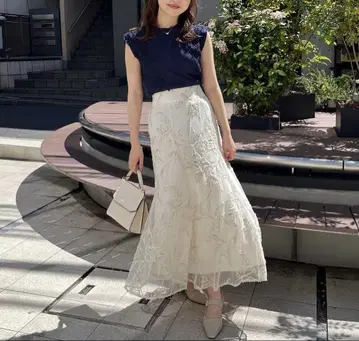 [새상품] 내추럴 꾸뛰르 natural couture 롱 스커트